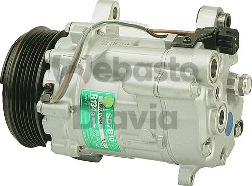 Webasto 82D0155057A - Компрессор кондиционера avtokuzovplus.com.ua