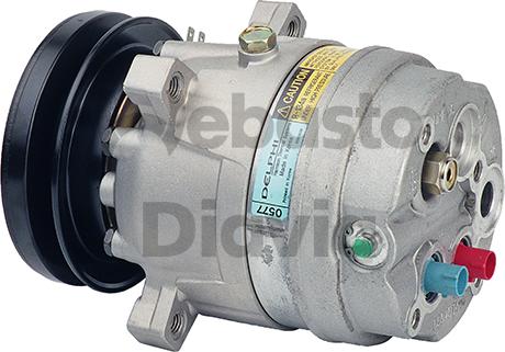 Webasto 82D0155093A - Компресор, кондиціонер autocars.com.ua