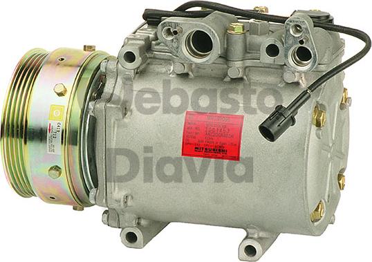 Webasto 82D0155229A - Компресор, кондиціонер autocars.com.ua