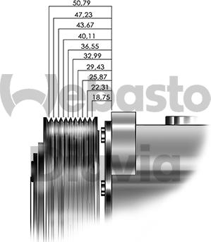 Webasto 82D015555CA - Компресор, кондиціонер autocars.com.ua