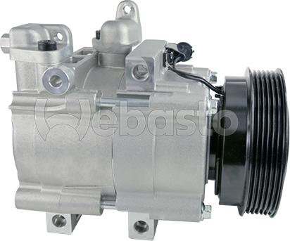 Webasto 82D0155863A - Компресор, кондиціонер autocars.com.ua