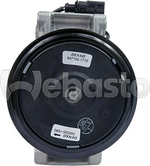 Webasto 82D0156124MA - Компресор, кондиціонер autocars.com.ua