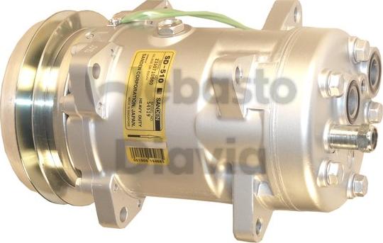 Webasto 82D0156176MA - Компресор, кондиціонер autocars.com.ua