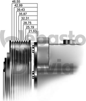 Webasto 82D015820CA - Компресор, кондиціонер autocars.com.ua