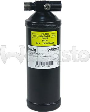 Webasto 82D0175026A - Осушувач, кондиціонер autocars.com.ua