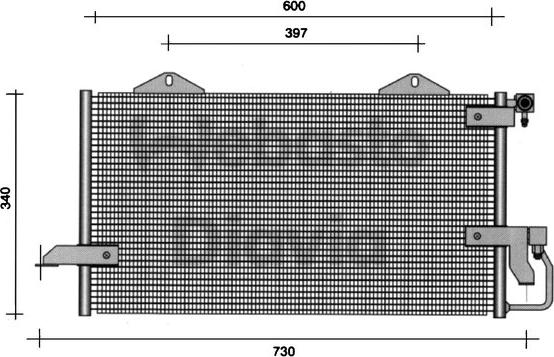 Webasto 82D0225010B - Конденсатор, кондиціонер autocars.com.ua