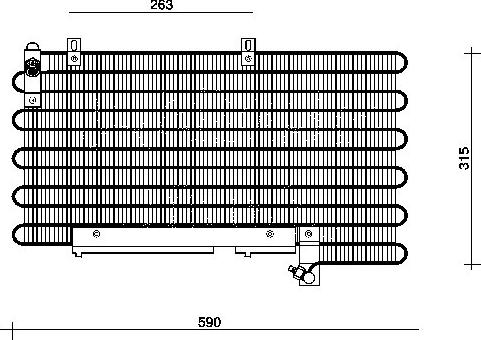 Webasto 82D0225013A - Конденсатор, кондиціонер autocars.com.ua