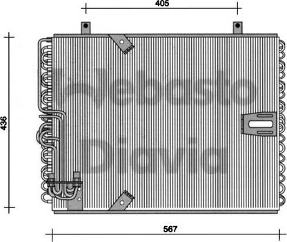 Webasto 82D0225015B - Конденсатор, кондиціонер autocars.com.ua
