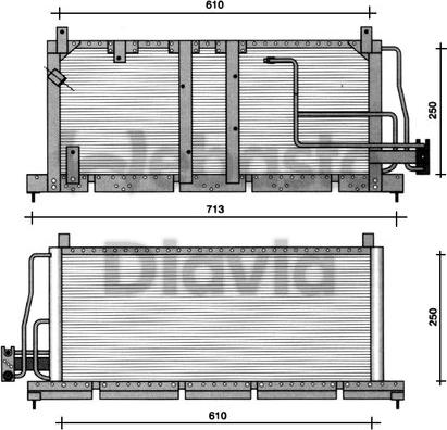 Webasto 82D0225046A - Конденсатор, кондиціонер autocars.com.ua