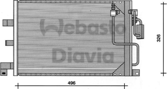 Webasto 82D0225067B - Конденсатор, кондиціонер autocars.com.ua