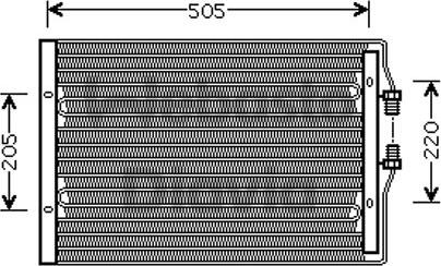 Webasto 82D0225293A - Конденсатор, кондиціонер autocars.com.ua
