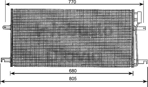 Webasto 82D0225393A - Конденсатор, кондиціонер autocars.com.ua