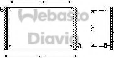 Webasto 82D0225489A - Конденсатор, кондиціонер autocars.com.ua