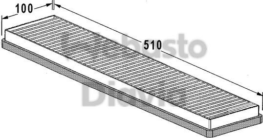 Webasto 82D0325011A - Фильтр воздуха в салоне autodnr.net