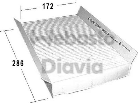 Webasto 82D0325123A - Фильтр воздуха в салоне autodnr.net