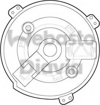 Webasto 82D0546001MA - Вентилятор салону autocars.com.ua