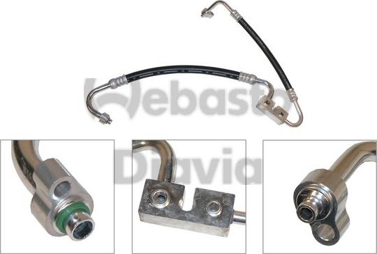 Webasto 82D0796160A - Трубопровід високого / низького тиску, кондиціонер autocars.com.ua