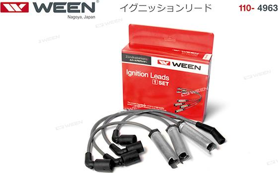 Ween 110-4963 - Комплект проводов зажигания autodnr.net