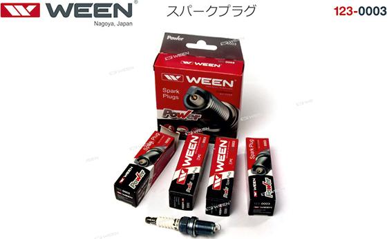 Ween 123-0003 - Свічка запалювання autocars.com.ua