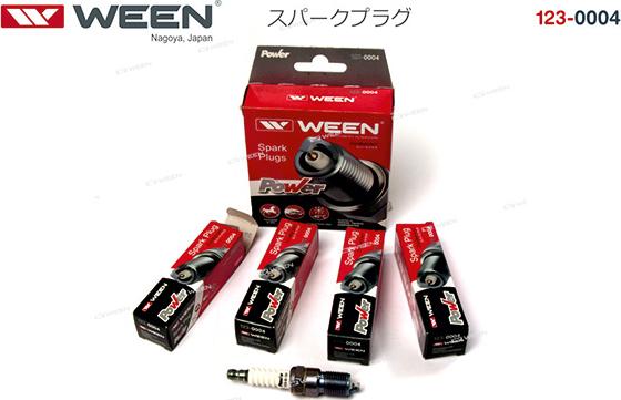 Ween 123-0004 - Свеча зажигания avtokuzovplus.com.ua