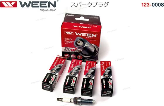 Ween 123-0008 - Свічка запалювання autocars.com.ua