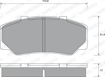 Spidan 31099 - Гальмівні колодки, дискові гальма autocars.com.ua