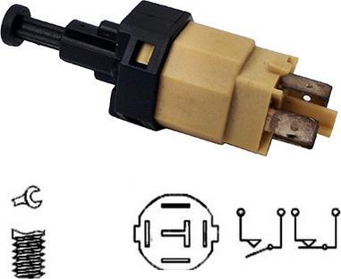 WE PARTS 411630010 - Выключатель фонаря сигнала торможения autodnr.net