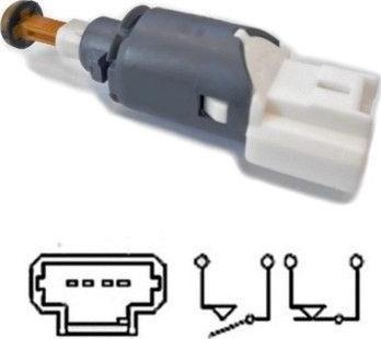 WE PARTS 411630081 - Выключатель фонаря сигнала торможения autodnr.net