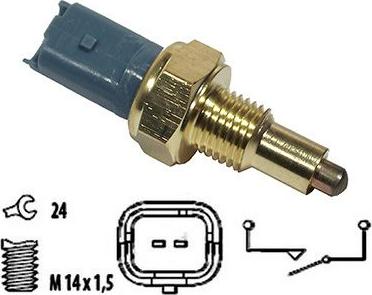 WE PARTS 461640012 - Датчик, переключатель, фара заднего хода autodnr.net