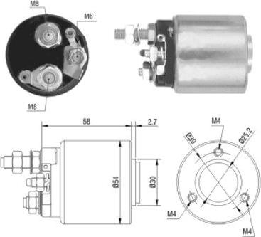 WE PARTS 471480008 - Тяговое реле, стартер autodnr.net