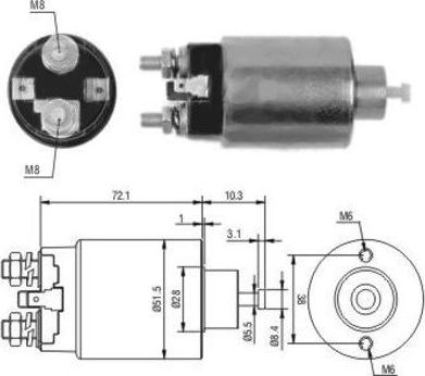 WE PARTS 471480094 - Тяговое реле, стартер autodnr.net