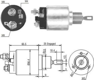 WE PARTS 471480108 - Тяговое реле, стартер autodnr.net