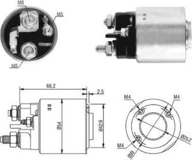 WE PARTS 471480131 - Тяговое реле, стартер autodnr.net