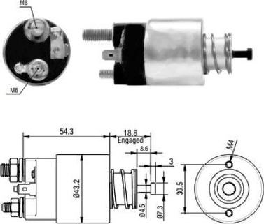 WE PARTS 471480135 - Тяговое реле, стартер autodnr.net