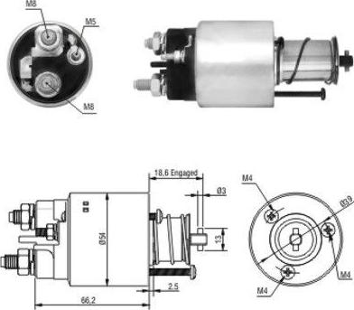 WE PARTS 471480139 - Тяговое реле, стартер autodnr.net