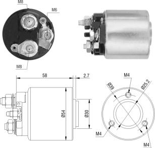 WE PARTS 471480198 - Тяговое реле, стартер autodnr.net