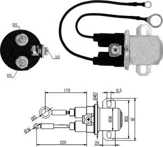 WE PARTS 471480212 - Тяговое реле, стартер autodnr.net