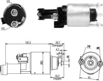 WE PARTS 471480249 - Тяговое реле, стартер autodnr.net