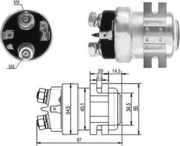 WE PARTS 471480264 - Тяговое реле, стартер autodnr.net