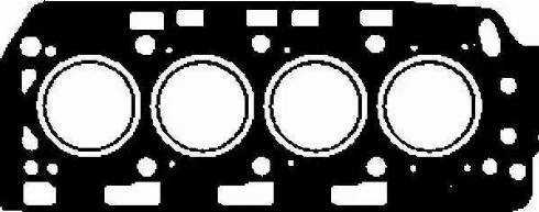 Wilmink Group WG1003547 - Прокладка, головка циліндра autocars.com.ua