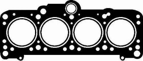 Wilmink Group WG1003557 - Прокладка, головка циліндра autocars.com.ua