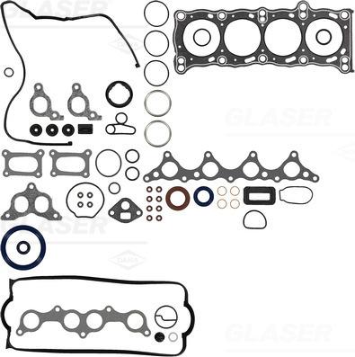 Wilmink Group WG1005982 - Комплект прокладок, двигун autocars.com.ua