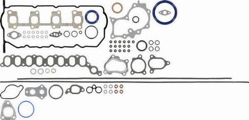 Wilmink Group WG1006104 - Комплект прокладок, двигун autocars.com.ua