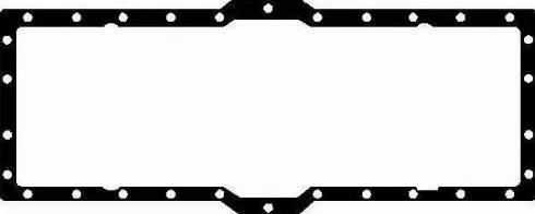 Wilmink Group WG1006649 - Прокладка, масляна ванна autocars.com.ua