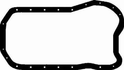 Wilmink Group WG1007586 - Прокладка, масляна ванна autocars.com.ua