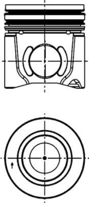 Wilmink Group WG1016552 - Поршень autodnr.net