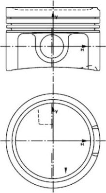 Wilmink Group WG1023796 - Поршень autodnr.net