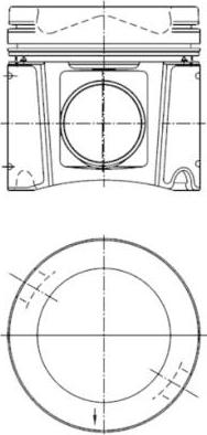 Wilmink Group WG1016641 - Поршень autocars.com.ua