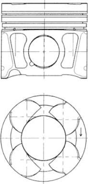 Wilmink Group WG1016761 - Поршень autocars.com.ua