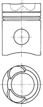 Wilmink Group WG1021910 - Поршень autocars.com.ua